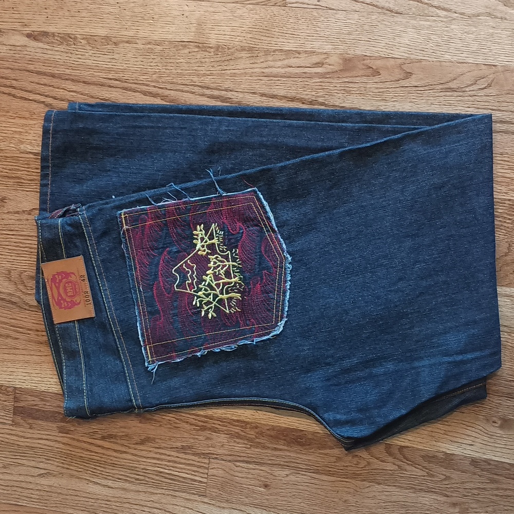 Red Monkey RMC embroidered jeans - Picture 8 of 8